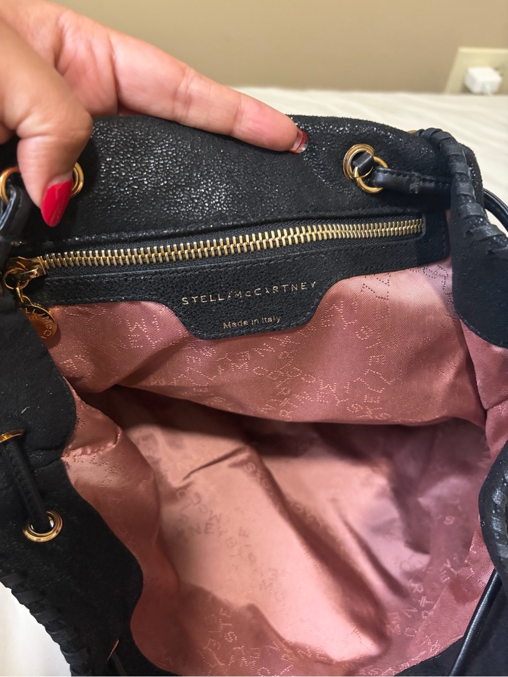 Stella McCartney Falabella Backpack in Gold Hardware - Like New - Picture 12 of 15
